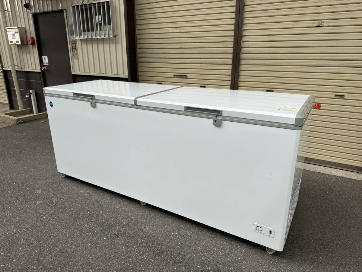 美品　ジェーシーエム　JCM 業務用　冷凍ストッカー　フリーザー　冷凍庫　2024年製　キャスター付き　JCMC-755
