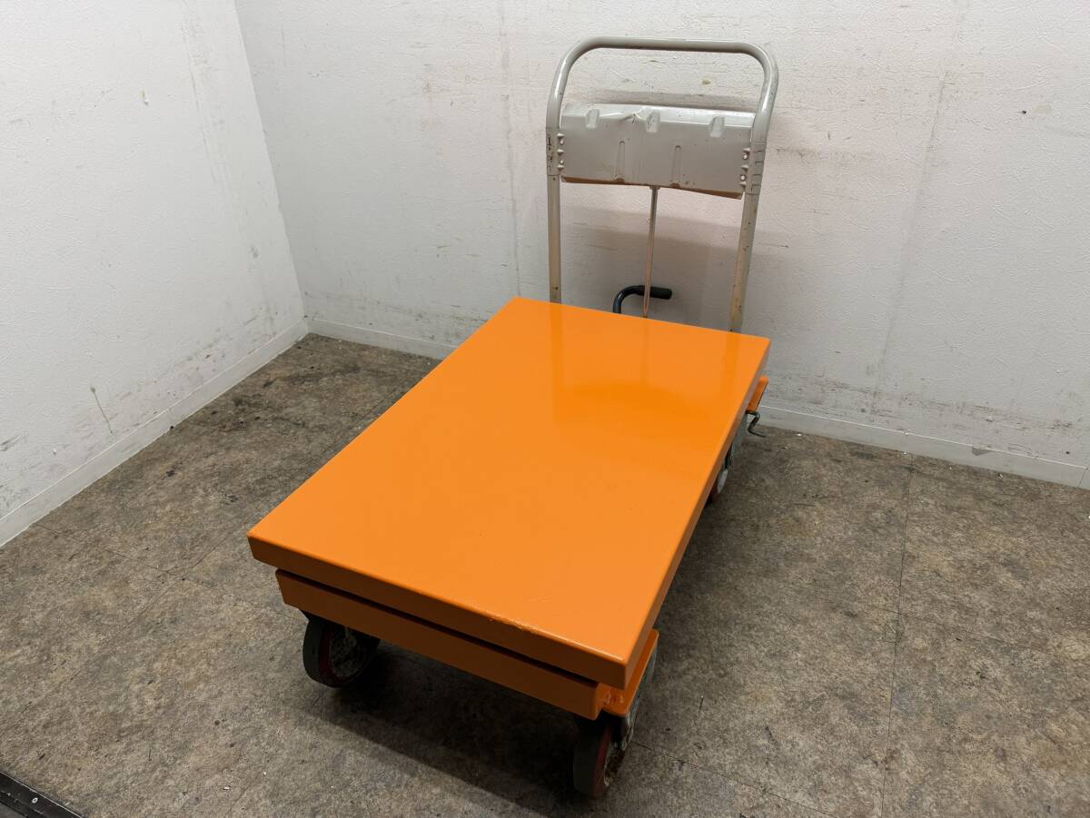 TRUSCO　トラスコ　ハンドリフター　移動式　足踏式　1000kg　HLFA-E1000M