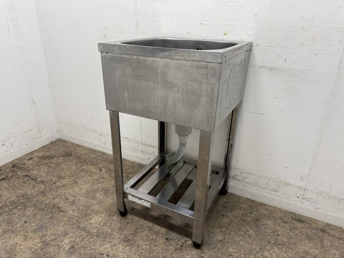 アズマ　azuma　業務用　1層シンク流し台　厨房　飲食店　W450xD450x800mm