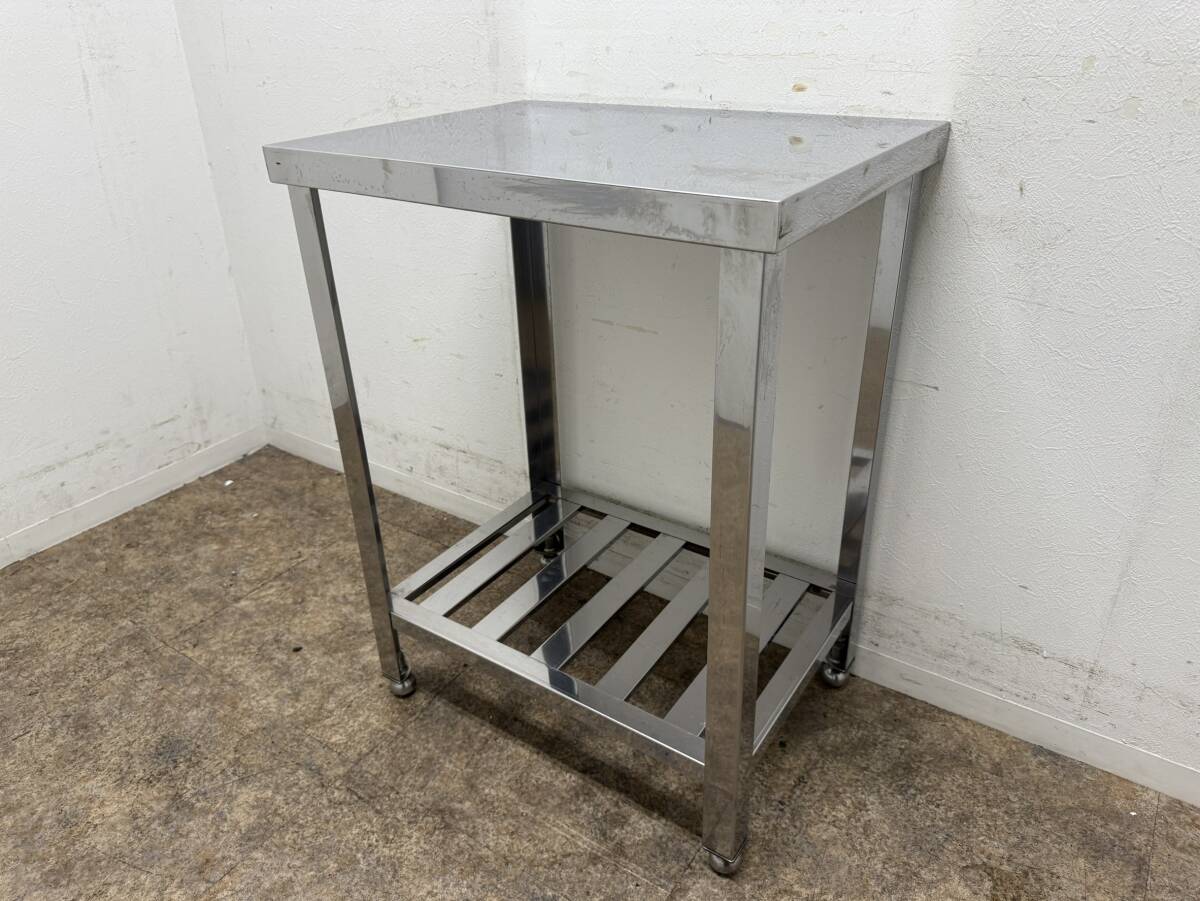 ステンレス業務用作業台（W450xd600xH800㎜）