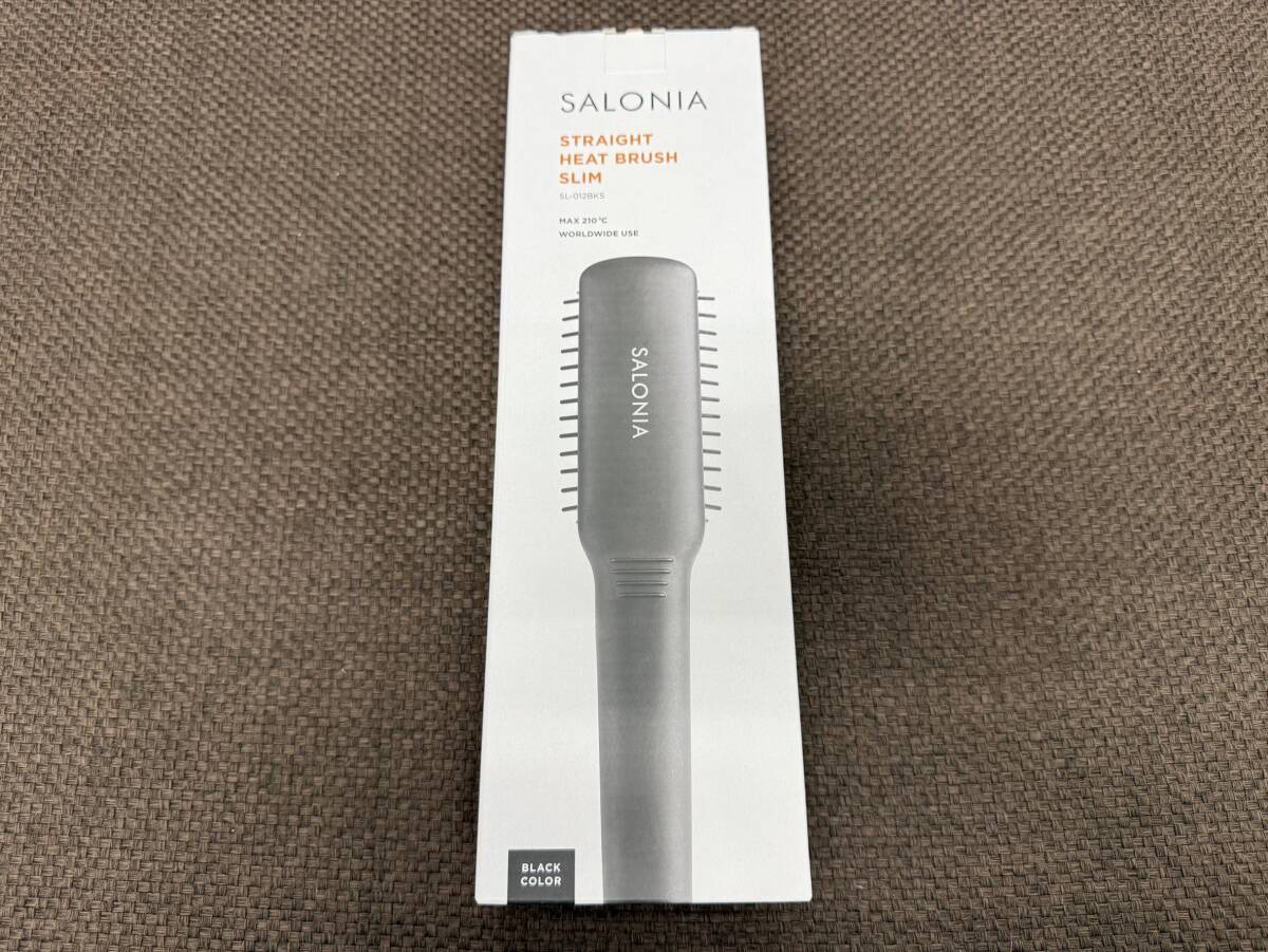 サロニアのストレートヒートブラシ（SL-012BKS）