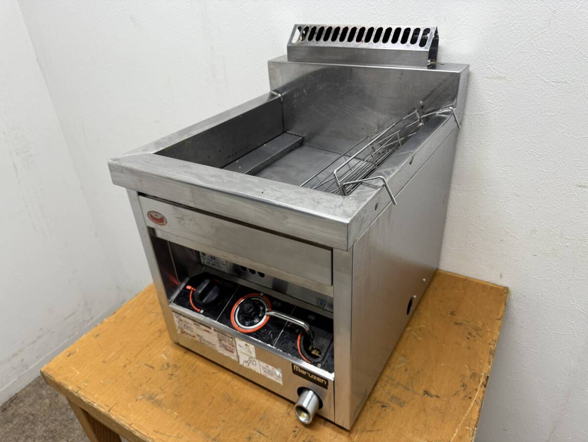 マルゼンの業務用ガスフライヤー（MGF-12TJ）