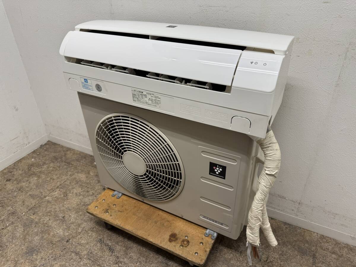 シャープ　SHARP　ルームエアコン　～１２畳　プラズマクラスター　２０２０年製　AY-L36DM