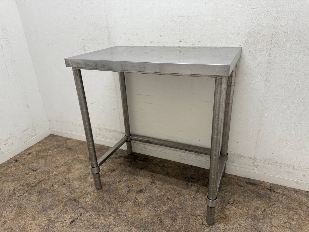 ステンレス　業務用　作業台　厨房　飲食店　W５５０ｘD６００ｘH８００ｍｍ