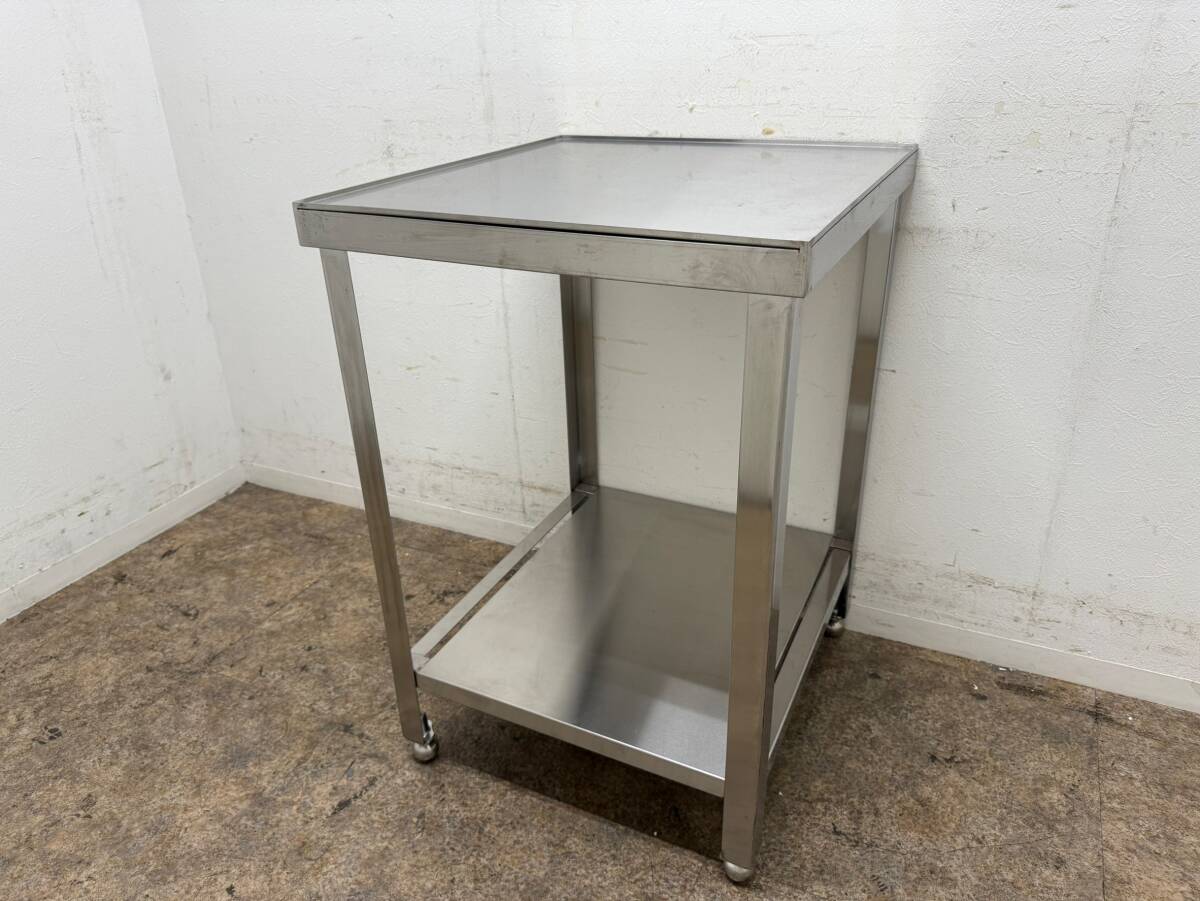 ステンレス　業務用　作業台　厨房　飲食店　W５５０ｘD６００ｘH８００ｍｍ