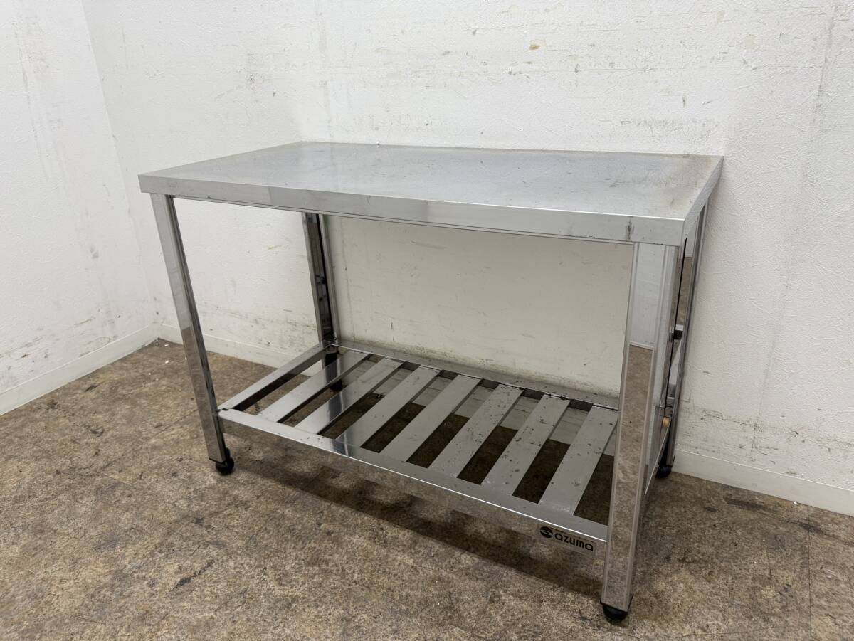 アズマ　azuma　ステンレス　業務用　作業台　厨房　飲食店　W９００ｘD４５０ｘH６５０ｍｍ