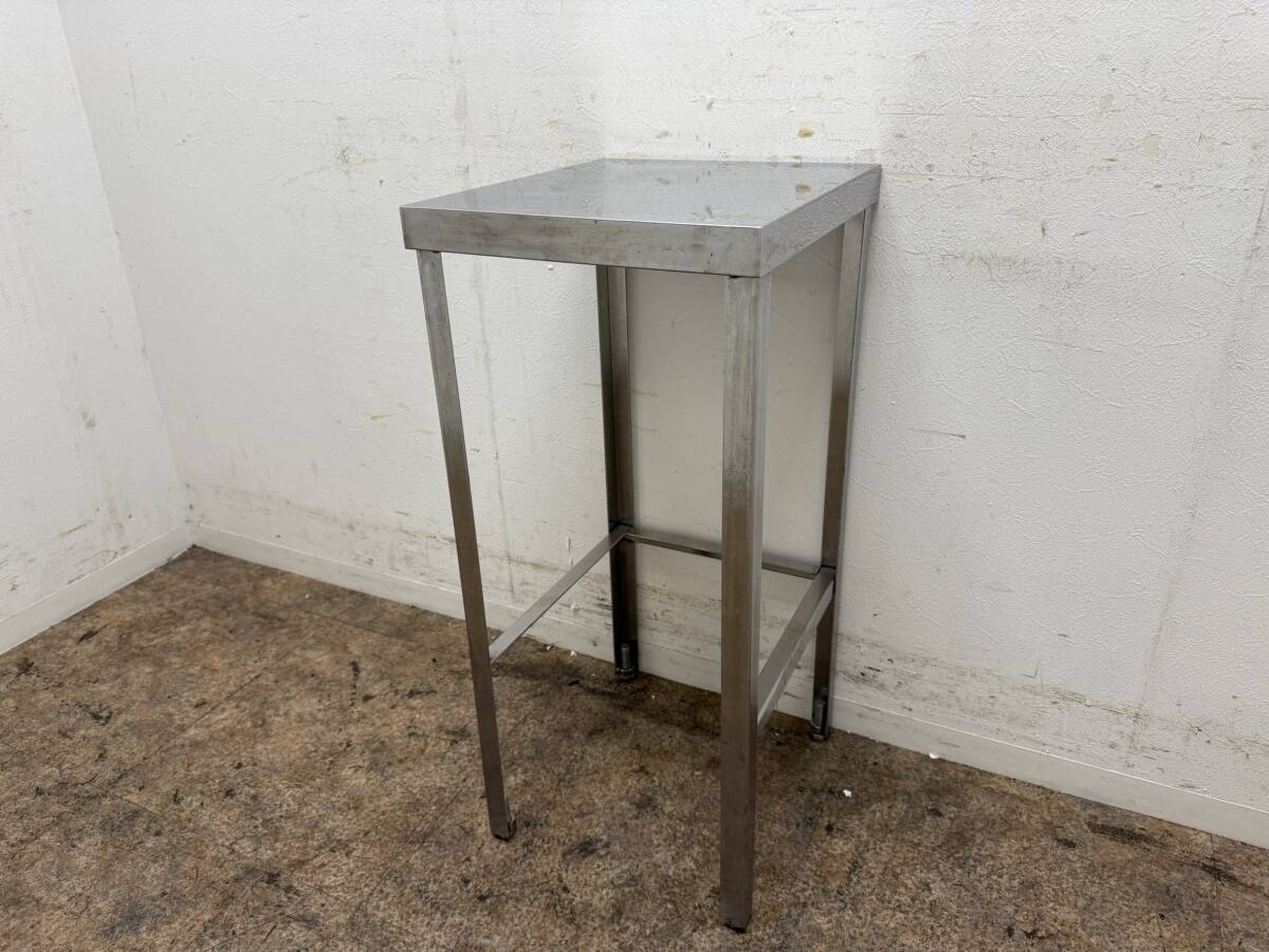 ステンレス　業務用　作業台　厨房　飲食店　W３５０ｘD４００ｘH８００ｍｍ