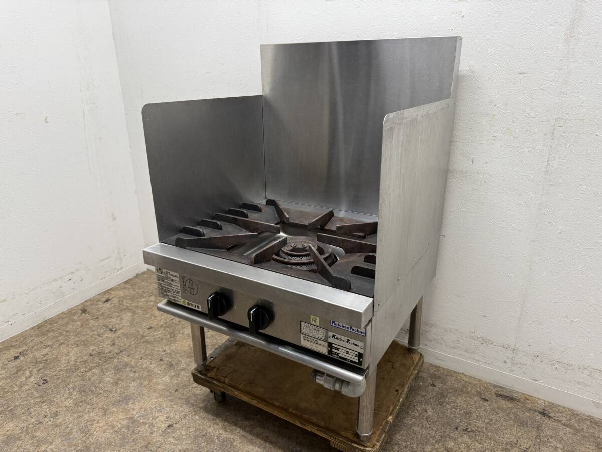 コメットカトウ　業務用　ガスローレンジ　ガスコンロ　２０２１年製　都市ガス　厨房　飲食店　TK-XY-660L2