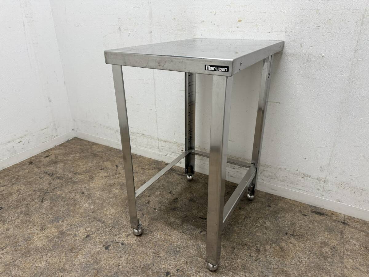 マルゼン　MARUZEN　業務用　作業台　厨房　飲食店　W４１０ｘD６００ｘＨ７５０ｍｍ