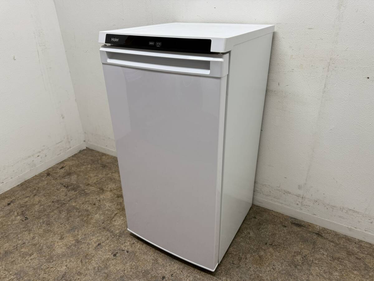 ハイアール　Haier　冷凍ストッカー　フリーザー　１０２L　右開き　２０２１年製　JF-NU102C
