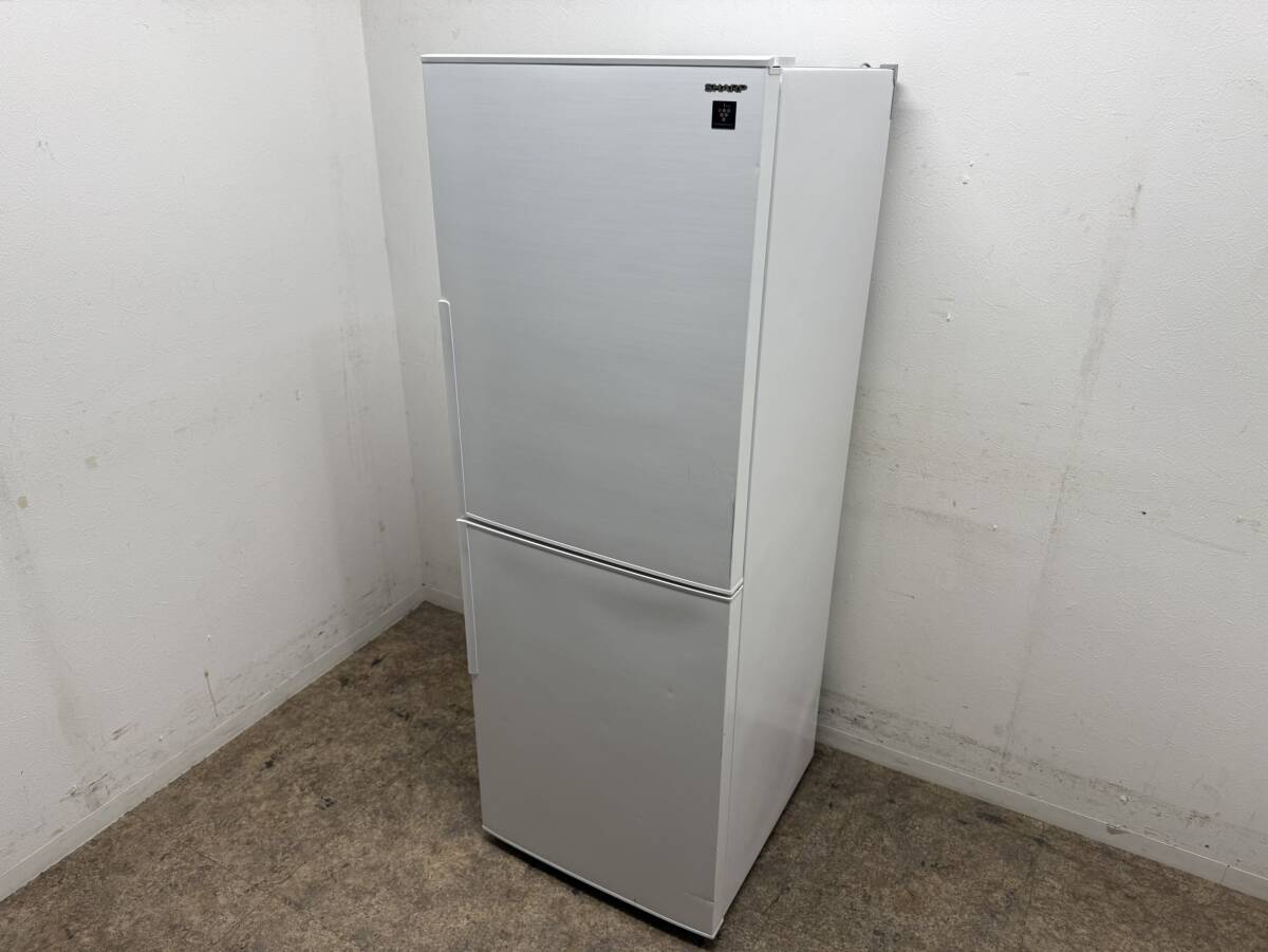 シャープ　SHARP　冷凍冷蔵庫　２８０L　右開き　ホワイト　２０２２年製　SJ-PD28H-W