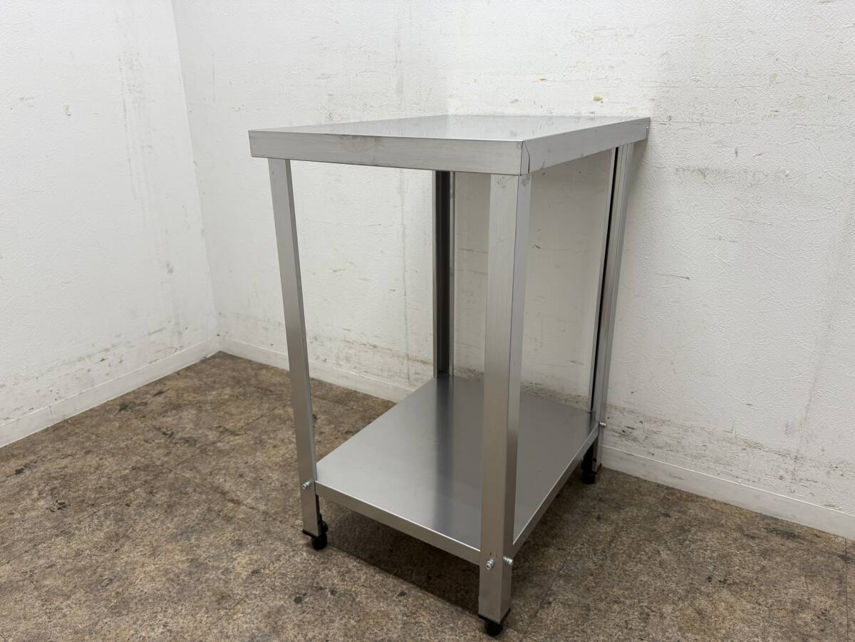 ステンレス　業務用　作業台　厨房　飲食店　W４６０ｘD６００ｘＨ８００ｍｍ